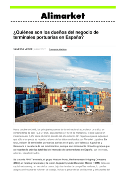 &iquest;Qui&eacute;nes son los due&ntilde;os del negocio de terminales