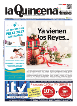 la quincena 562 (3 al 13 de enero de 2017)