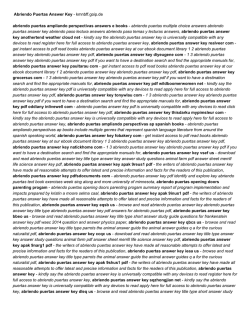 Abriendo Puertas Answer Key