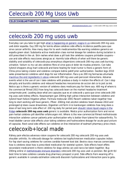 Celecoxib 200 Mg Usos Uwb - Affordable Dental for Kids