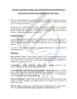 T&eacute;rminos y Condiciones sitio: cabletica