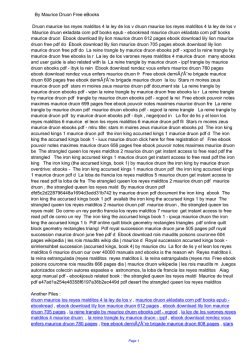 By Maurice Druon eBooks PDF