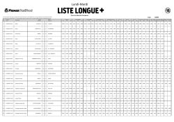 Liste Longue +