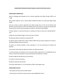 condiciones promocion mejor amigo claro en postpago 31dic16