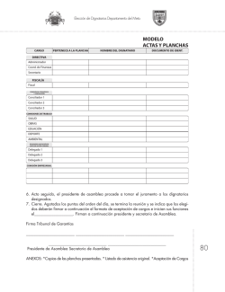 80 MODELO JUNTA DE VIVIENDA COMUNITARIA