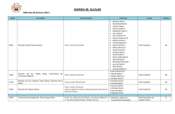 agenda sr. alcalde - Municipalidad de Arica