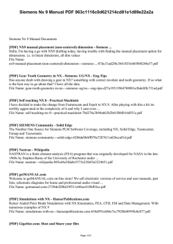 Siemens Nx 9 Manual PDF b001c435f5ff308a4cff999b9a89710f