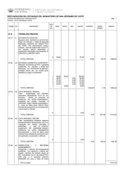 Licitaci&oacute;n p&uacute;blica Patrimonio Nacional