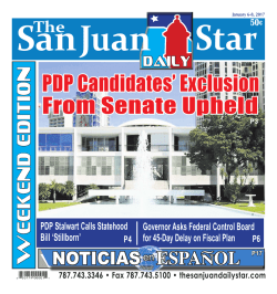 Legal - The San Juan Daily Star