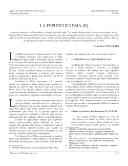 la pseudo iglesia (ii)