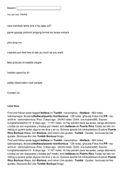 Bellacas puerto rico tumblr