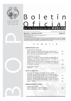 Mi&eacute;rcoles, 11 de Enero de 2017 N&uacute;mero 6