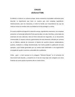 CHILES (Editorial FGM) - Fundaci&oacute;n Grupo M&eacute;xico