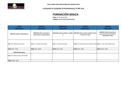 formaci&oacute;n b&aacute;sica - Universidad Intercultural Maya de Quintana Roo