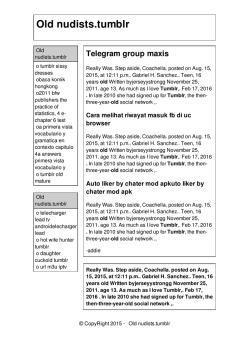 Old nudists.tumblr