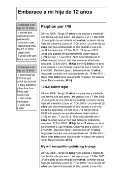 Embarace a mi hija de 12 a&ntilde;os