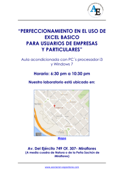 excel basico para usuarios de empresas y particulares