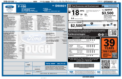 Window Sticker - FordDirect.com