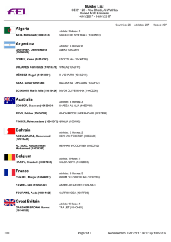 Algeria Argentina Australia Bahrain Belgium France Great