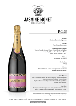 Pinot Noir y Chardonnay Antig&uuml;edad de los