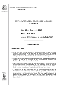 tribunal superior de justicia de arag&oacute;n