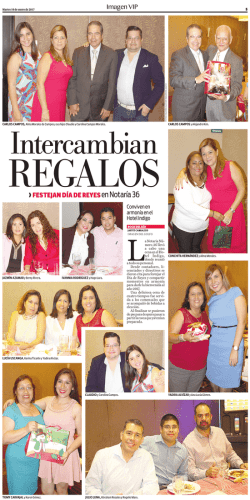 FESTEJAN D&Iacute;A DE REYESen Notar&iacute;a 36