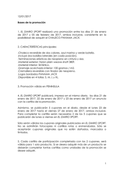 Bases de la promoci&oacute;n