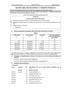 secretaria de hacienda y credito publico