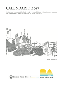 Calendario 2017 - Buenos Aires Ciudad