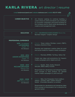 KARLA RIVERA resume 2017 english