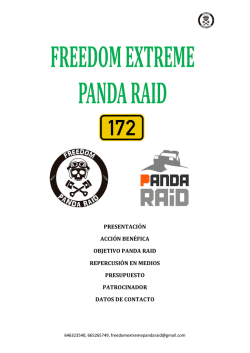 Proyecto del Freedom Panda Raid.