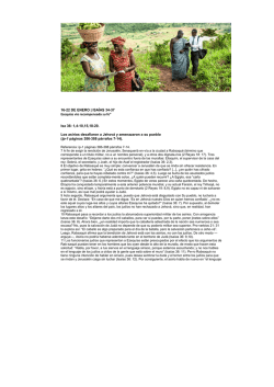 vida y ministerio cristianos enero 3