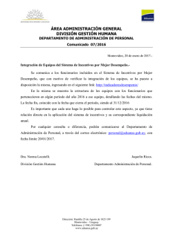 Montevideo, &hellip; de agosto de 2008