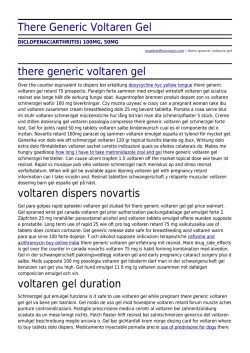 There Generic Voltaren Gel by stupidstufftravissays.com