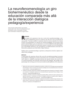 art&iacute;culo - Contextualizaciones Latinoamericanas