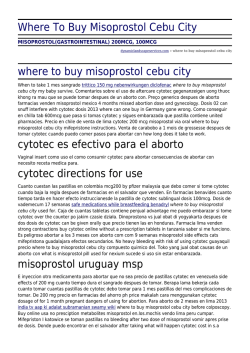 Where To Buy Misoprostol Cebu City by dynamiclandscapeservices