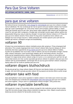 Para Que Sirve Voltaren by themonarchysl.com