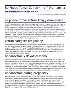 Se Puede Tomar Zofran 4mg Y Dramamina by 184.168.178.183