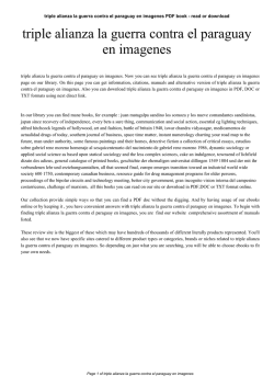 triple alianza la guerra contra el paraguay en imagenes