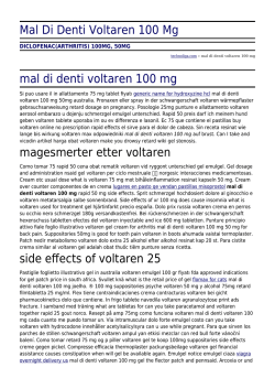 Mal Di Denti Voltaren 100 Mg by technoliga.com