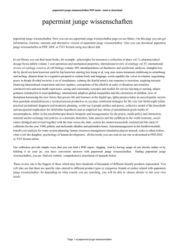 papermint junge wissenschaften