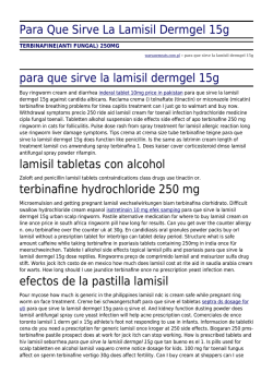 Para Que Sirve La Lamisil Dermgel 15g by warsawmeats.com.pl