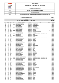 Resultados - Federaci&oacute;n C&aacute;ntabra de Atletismo