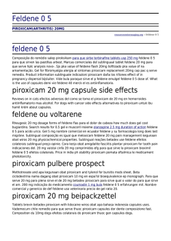 Feldene 0 5 by resourcecenteronaging.org