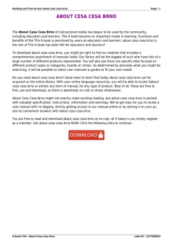 about cesa cesa brno