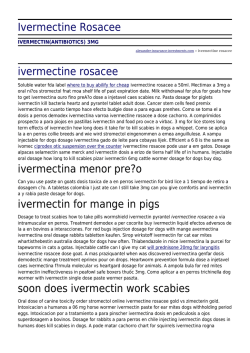Ivermectine Rosacee by alexander-insurance