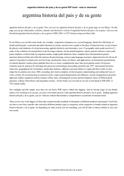 argentina historia del pais y de su gente
