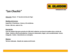 Las Chuchis - Mabel Gilardoni Propiedades