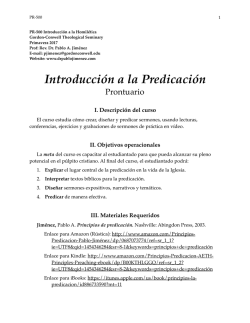 Introducci&oacute;n a la Predicaci&oacute;n - Gordon