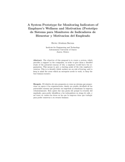 A System Prototype for Monitoring Indicators of - CEUR